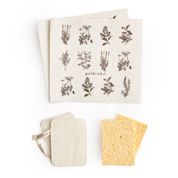 Goldrick Dishwashing Sponges and Cloths