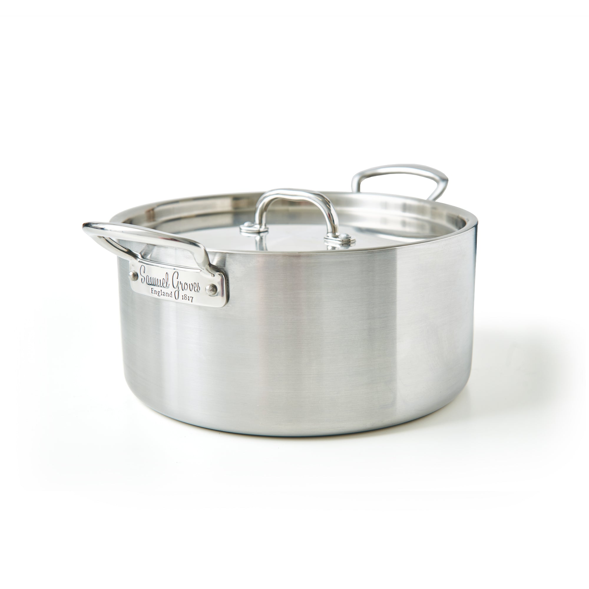 Samuel Groves Tri-Ply Casserole Pan 26cm