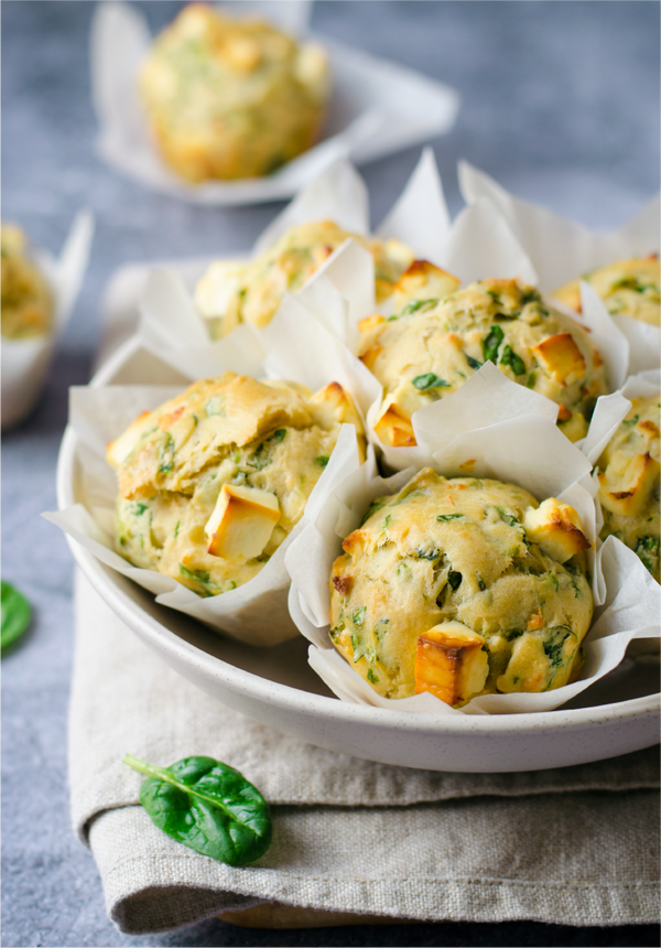 Cheesy Courgette Muffins