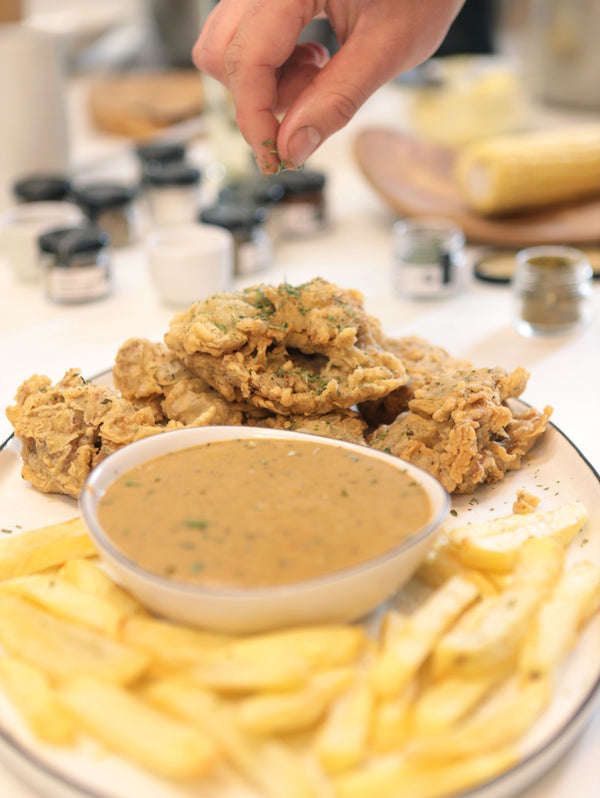 Southern Fried Oyster Mushrooms
