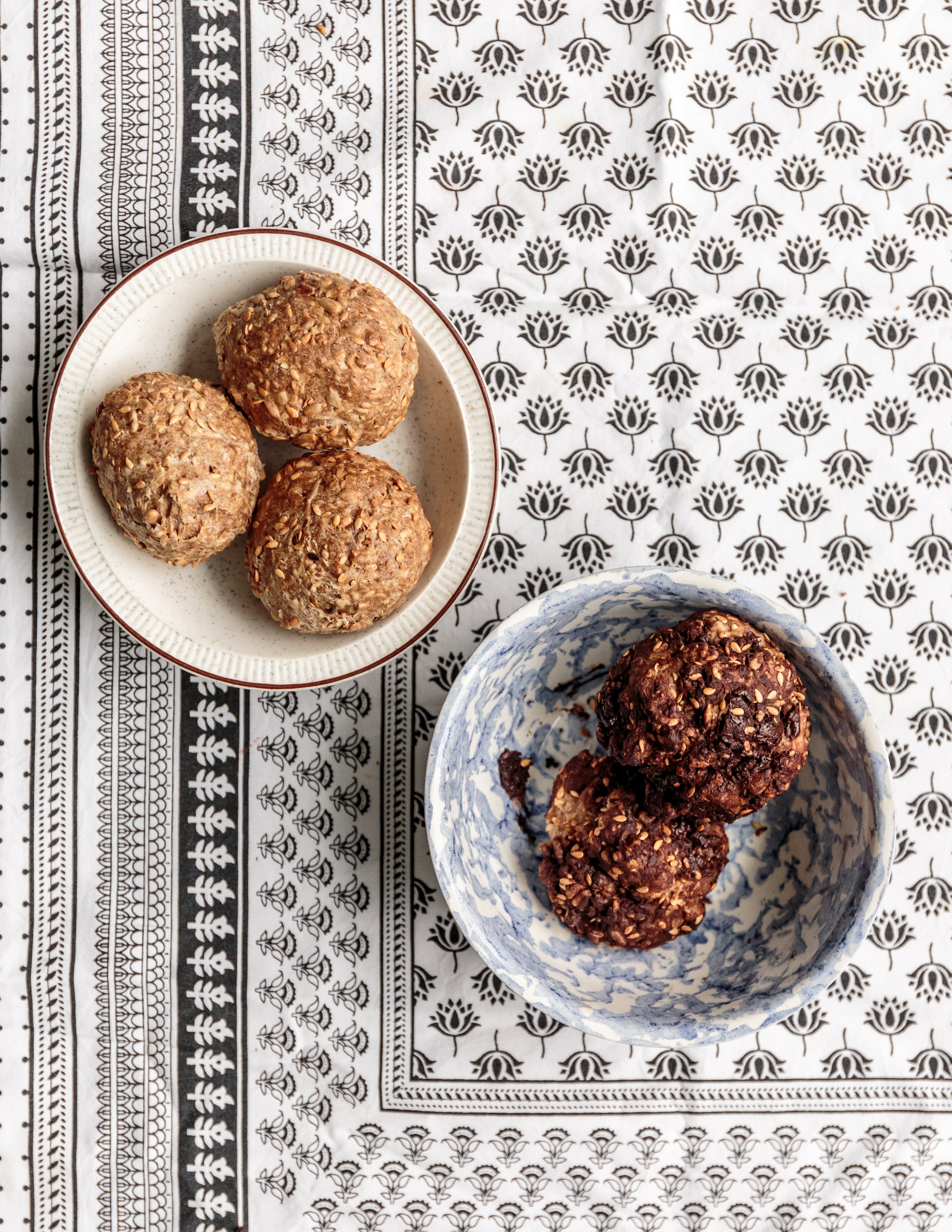 Multi-Seeded Bread Balls