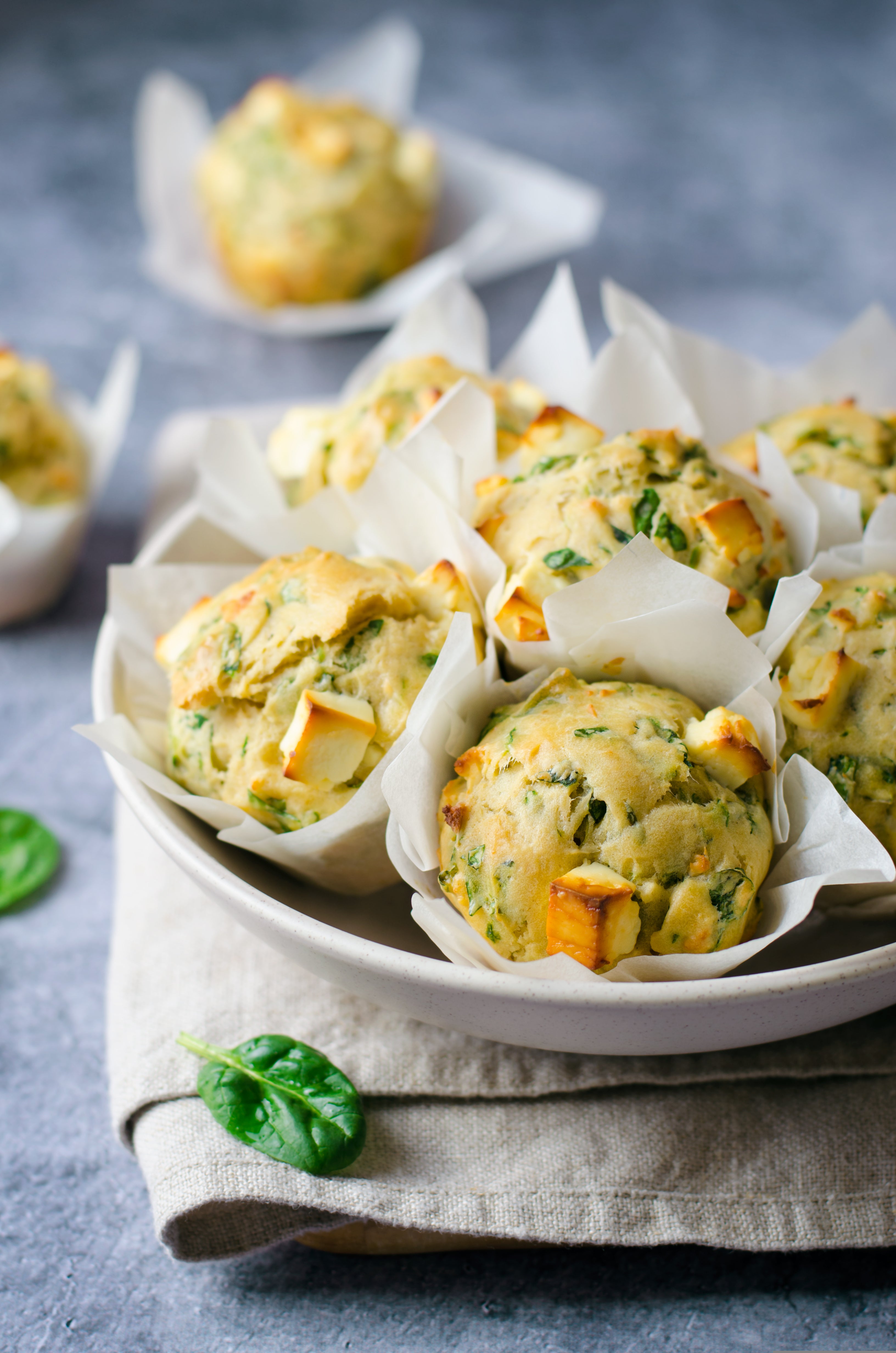 Cheesy Courgette Muffins