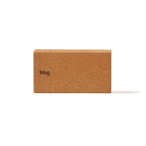 Meg Cork Yoga Block