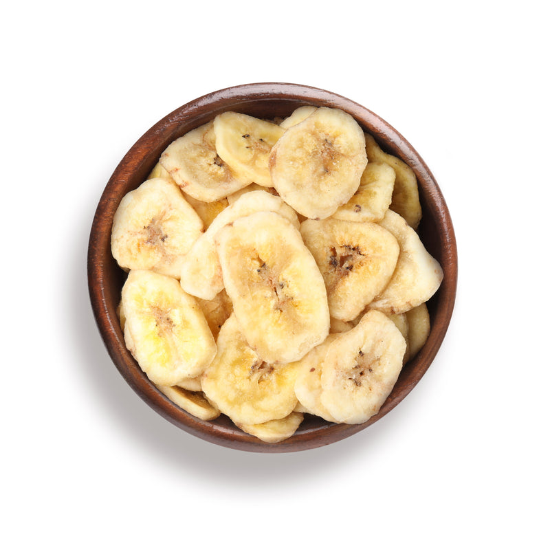 Organic Dried Banana Chips