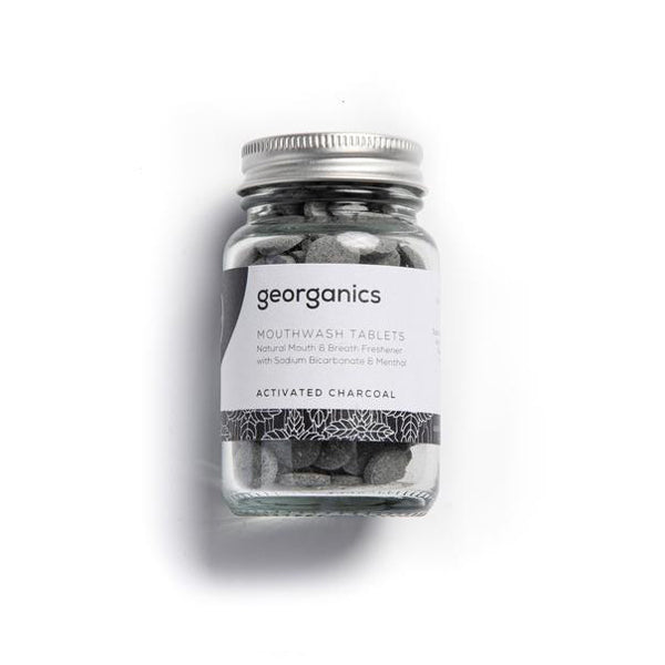 Georganics Activated Charcoal Mouthwash Tablets