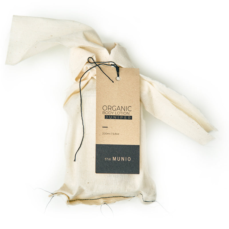 The Munio Organic Juniper Body Lotion