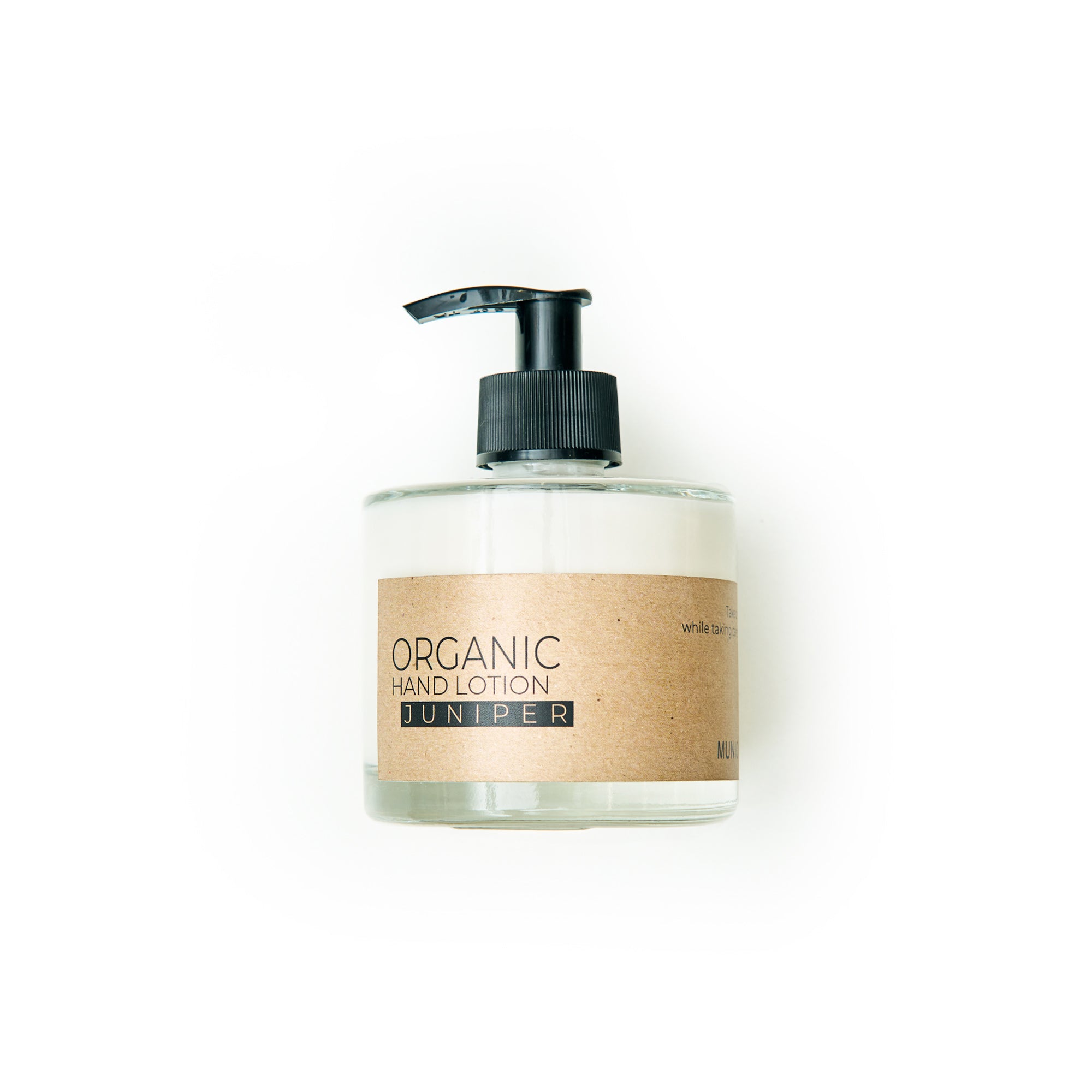 The Munio Organic Juniper Hand Lotion