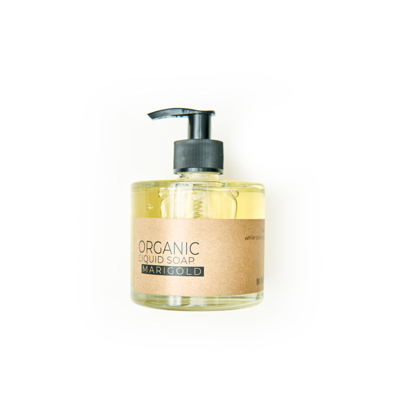 The Munio Organic Marigold Liquid Soap