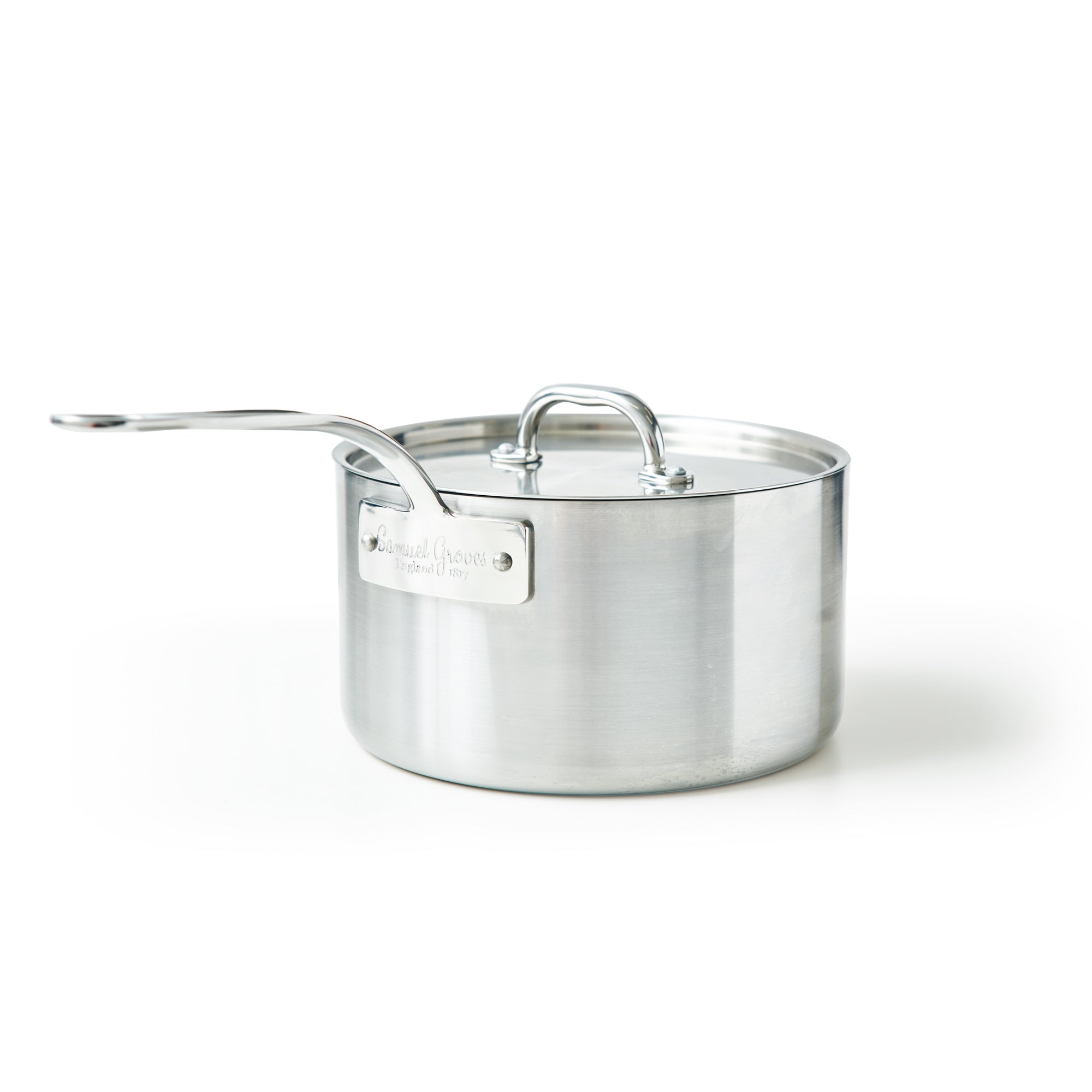 Samuel Groves Tri-Ply Saucepan 20cm